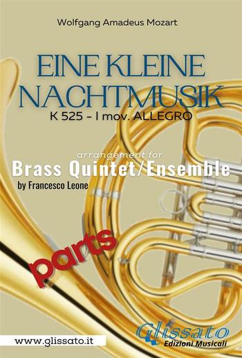 Allegro from "Eine Kleine Nachtmusik" for Brass Quintet/Ensemble (parts) PDF