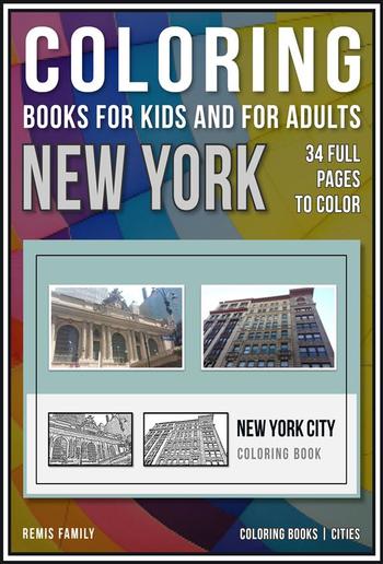 Coloring Books for Kids and for Adults - New York PDF