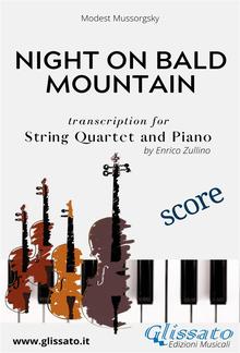 Night on Bald Mountain - String Quartet and Piano (score) PDF