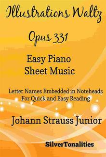 Illustrations Waltz Opus 331 Easy Piano Sheet Music PDF