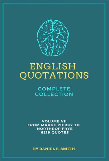 English Quotations Complete Collection: Volume VII PDF