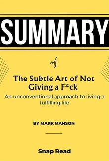 SUMMARY of The Subtle Art of Not Giving a F*ck PDF