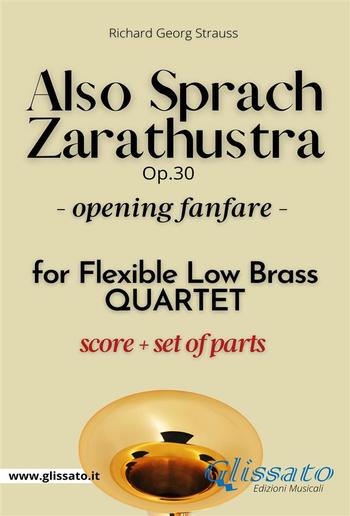 Also Sprach Zarathustra - Flexible Low Brass Quartet (parts&score) key Bb PDF