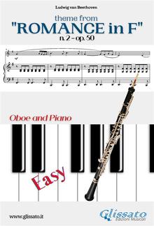 Theme from "Romance in F" Easy Oboe & Piano PDF