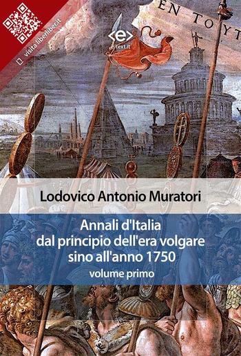 Annali d'Italia dal principio dell'era volgare sino all'anno 1750 - volume primo PDF