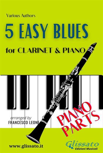 5 Easy Blues - Clarinet & Piano (Piano parts) PDF