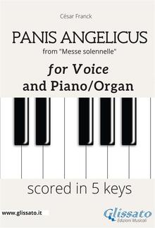 Panis Angelicus - Voice and piano/organ (in 5 keys) PDF