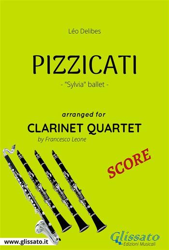 Pizzicati - Clarinet Quartet SCORE PDF