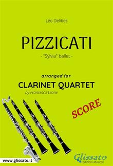 Pizzicati - Clarinet Quartet SCORE PDF
