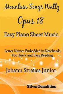 Mountain Songs Waltz Opus 18 Easy Piano Sheet Music PDF