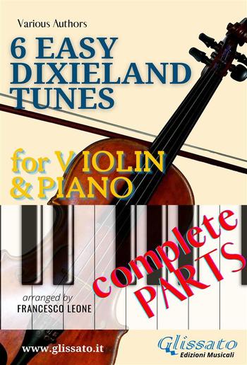 6 Easy Dixieland Tunes - Violin & Piano (complete) PDF