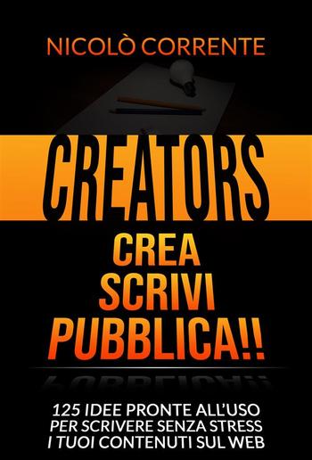 Creators - Crea, Scrivi, Pubblica!! PDF Creators - Crea, Scrivi, Pubblica!! PDF