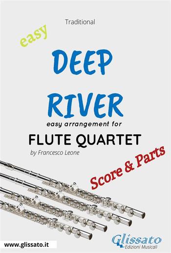 Deep River - Easy Flute Quartet (score & parts) PDF