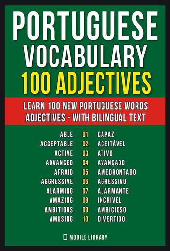 Portuguese Vocabulary - 100 Adjectives PDF