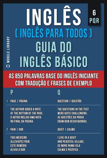 6 - PQR - Inglês ( Inglês Para Todos ) Guia do Inglês Básico PDF