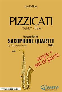 Pizzicati - Saxophone Quartet score & parts PDF