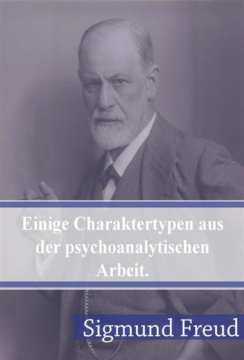 Einige Charaktertypen aus der psychoanalytischen Arbeit PDF