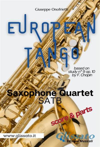 "European Tango" for Saxophone Quartet PDF