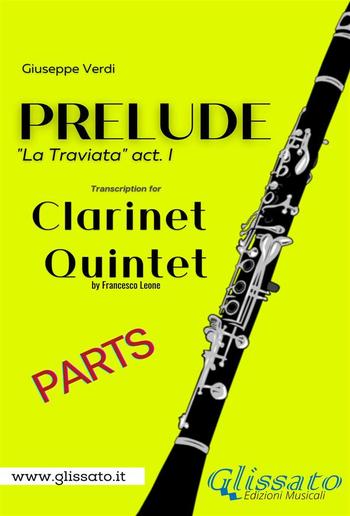 Prelude (La Traviata) - Clarinet Quintet (parts) PDF