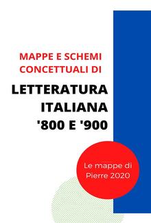 Mappe concettuali Letteratura italiana '800 e '900 PDF