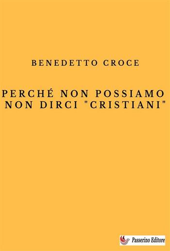 Perché non possiamo non dirci "cristiani" PDF