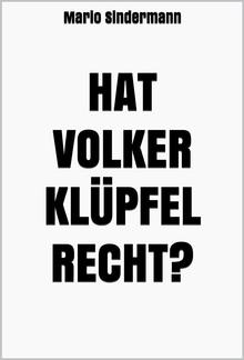Hat Volker Klüpfel recht? PDF