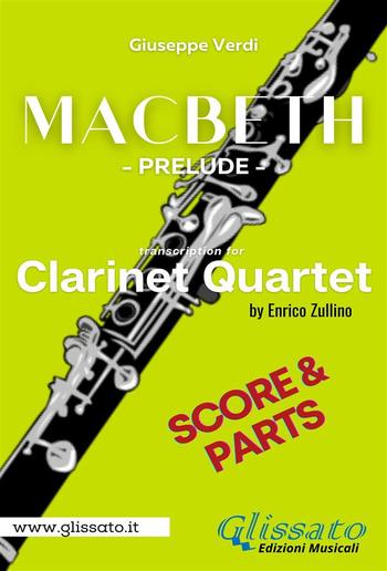 Macbeth prelude - Clarinet Quartet (parts & score) PDF