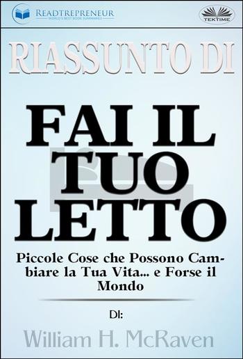 Riassunto Di Fai Il Tuo Letto PDF