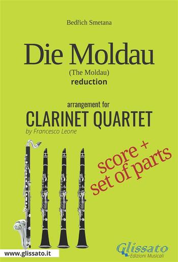 Die Moldau - Clarinet Quartet score & parts PDF