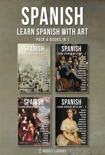 Pack 4 Books in 1 - Spanish - Learn Spanish with Art PDF