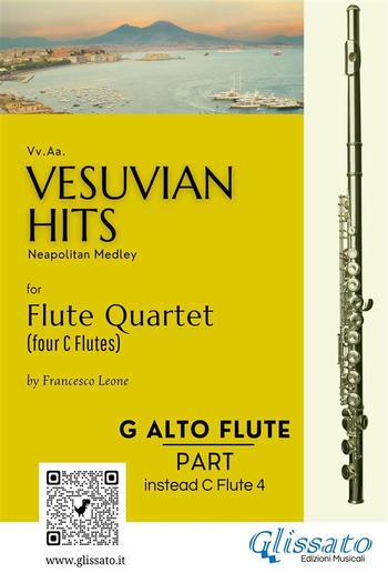 (G Alto Flute - instead Fl. 4) Vesuvian Hits for Flute Quartet PDF