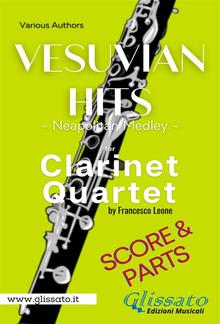 Vesuvian Hits Medley - Clarinet Quartet (score & parts) PDF