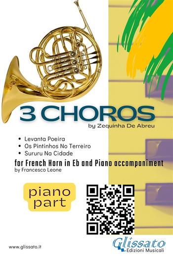 Piano accompaniment part: 3 Choros by Zequinha De Abreu for Eb Horn and Piano PDF