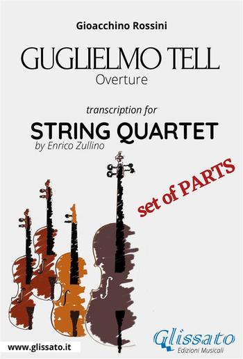 Guglielmo Tell (overture) String quartet set of parts PDF