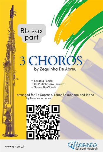 3 Choros by Zequinha De Abreu for Bb Saxophone and Piano (sax part) PDF