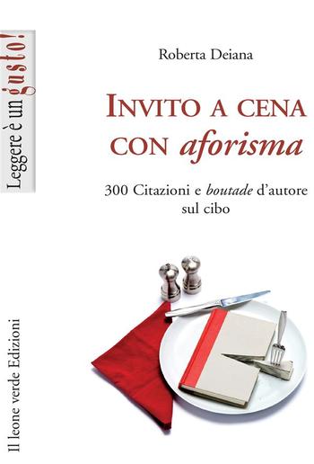 Invito a cena con aforisma PDF