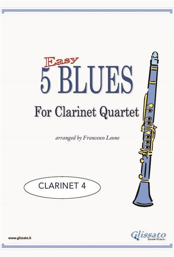 5 Easy Blues for Clarinet Quartet (CLARINET 4) PDF