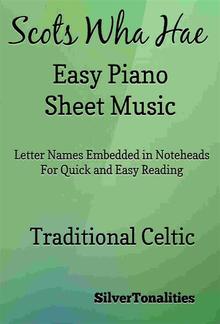 Scots Wha Hae Easy Piano Sheet Music PDF