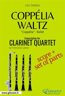 Coppélia Waltz - Clarinet Quartet score & parts PDF