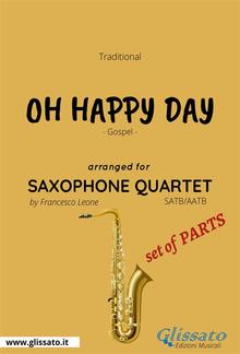 Oh Happy Day - Saxophone Quartet set of PARTS PDF