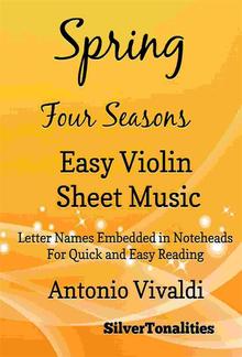 Spring Four Seasons Easy Violin Sheet Music PDF