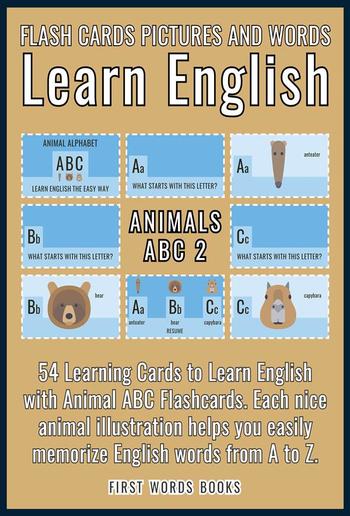 Animals ABC 2 - Flash Cards Pictures and Words Learn English PDF