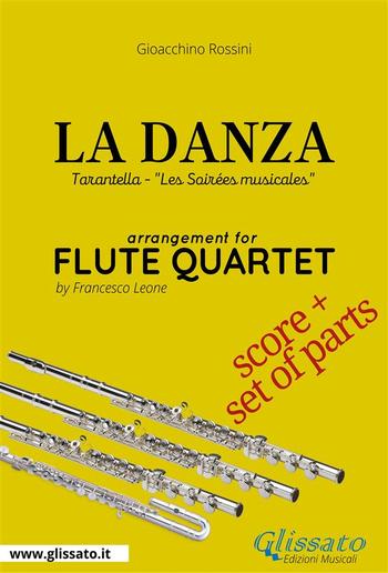 La Danza (tarantella) - Flute Quartet score & parts PDF