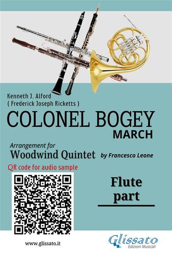 Flute part of "Colonel Bogey" for Woodwind Quintet PDF