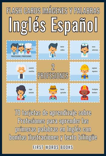 2 - Profesiones - Flash Cards Imágenes y Palabras Inglés Español PDF