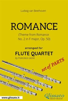 Romance - Flute Quartet set of PARTS PDF