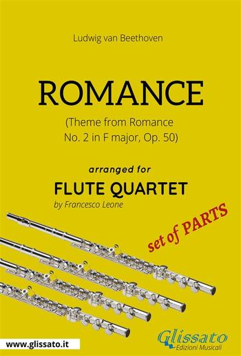 Romance - Flute Quartet set of PARTS PDF