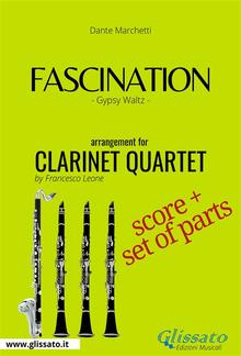 Fascination - Clarinet Quartet score & parts PDF