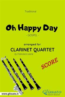 Oh Happy Day - Clarinet Quartet SCORE PDF