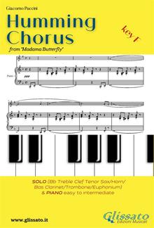Humming Chorus - Low Bb Solo instr. and Piano (Key F) PDF